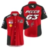Francesco Bagnaia Ducati Lenovo Team Exclusive Logo Hawaiian Shirt QTMTGP140525A3-HW