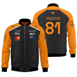Oscar Piastri McLaren Formula One Exclusive Logo Bomber BLF1290325A4MCLBB