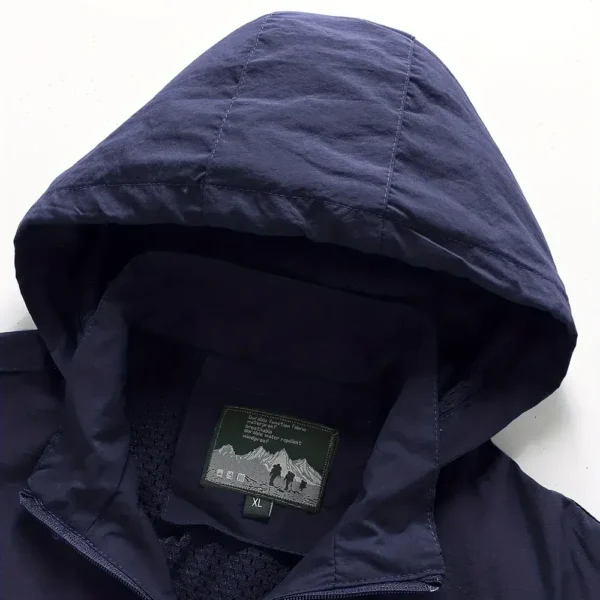 Garmin Exclusive Logo Waterproof Outdoor Jacket QTFS270425AU1GA - Blue - Image 4