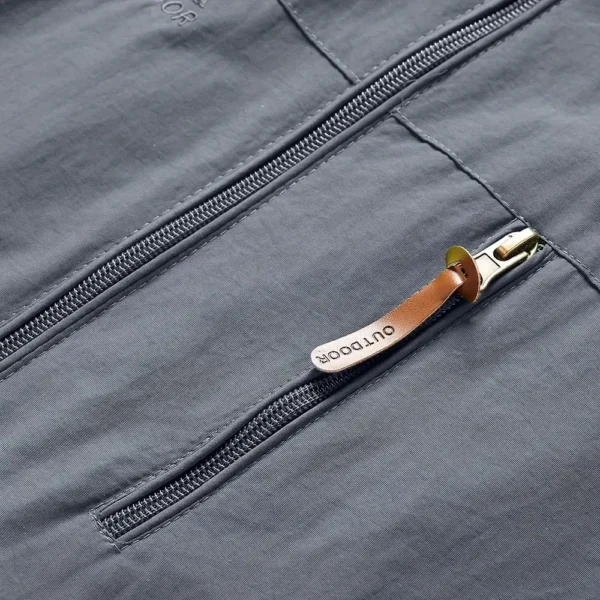 Formosa Marine Exclusive Logo Waterproof Outdoor Jacket QTFS270425AU1FOM - Gray - Image 6