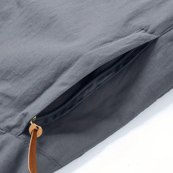 Formosa Marine Exclusive Logo Waterproof Outdoor Jacket QTFS270425AU1FOM - Gray - Image 9
