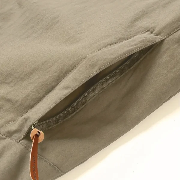 Formosa Marine Exclusive Logo Waterproof Outdoor Jacket QTFS270425AU1FOM - Khaki - Image 8