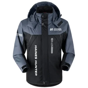 Haines Hunter Exclusive Logo Plush Charging Suit Fishing QTFS170525A1HHT - Black