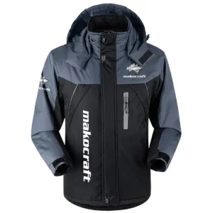 Makocraft Boats Exclusive Logo Plush Charging Suit Fishing QTFS170525A1MAB - Black