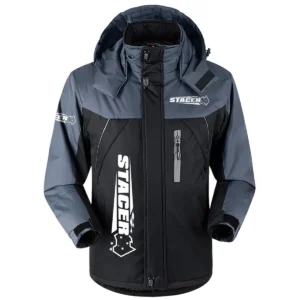 Stacer Exclusive Logo Plush Charging Suit Fishing QTFS170525A1STC - Black