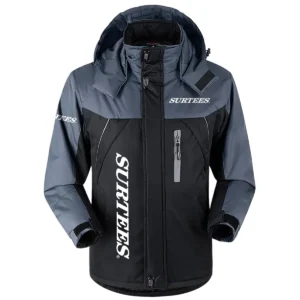 Surtees Exclusive Logo Plush Charging Suit Fishing QTFS170525A1SUB - Black