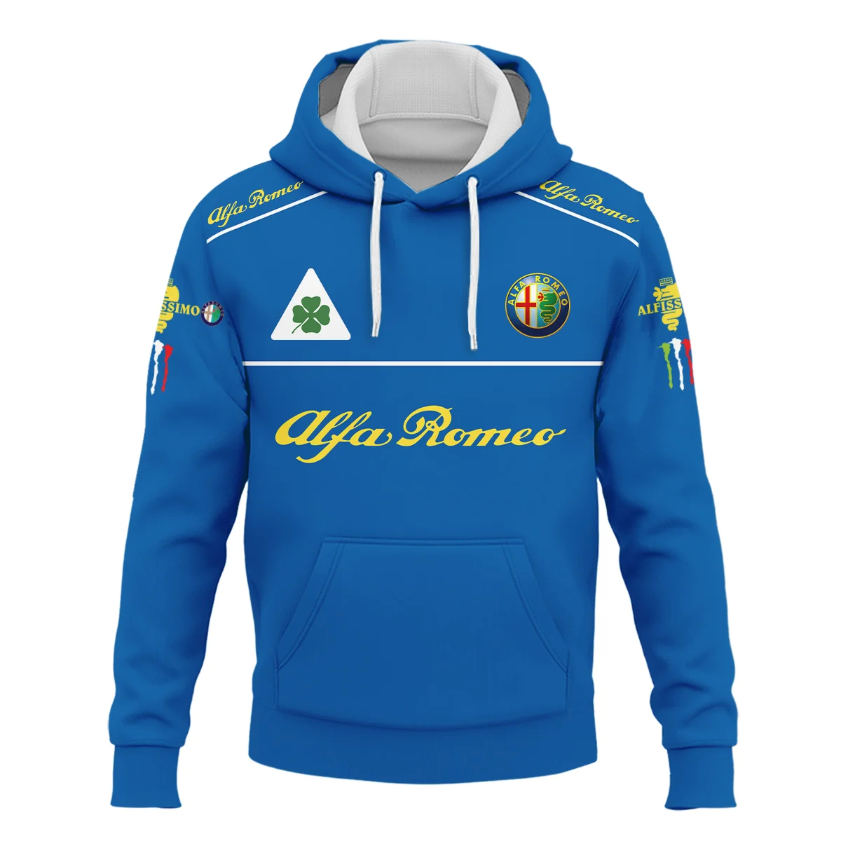 Alfa Romeo Racing F1 Hoodie All Over Prints BL17325AHD - Blue