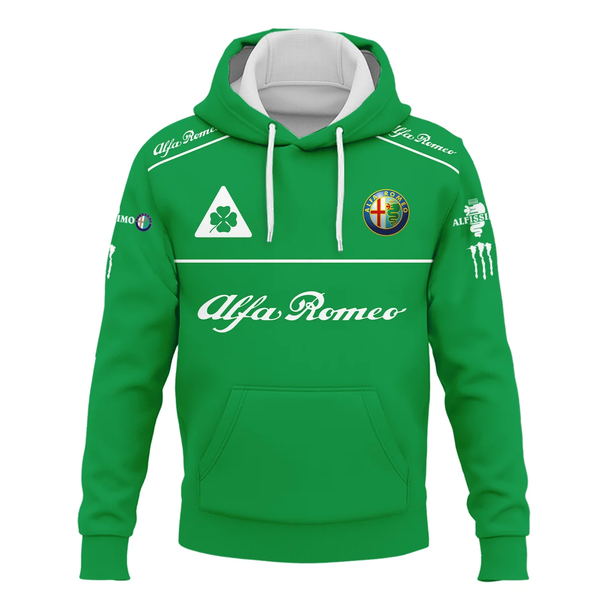 Alfa Romeo Racing F1 Hoodie All Over Prints BL17325AHD - Green
