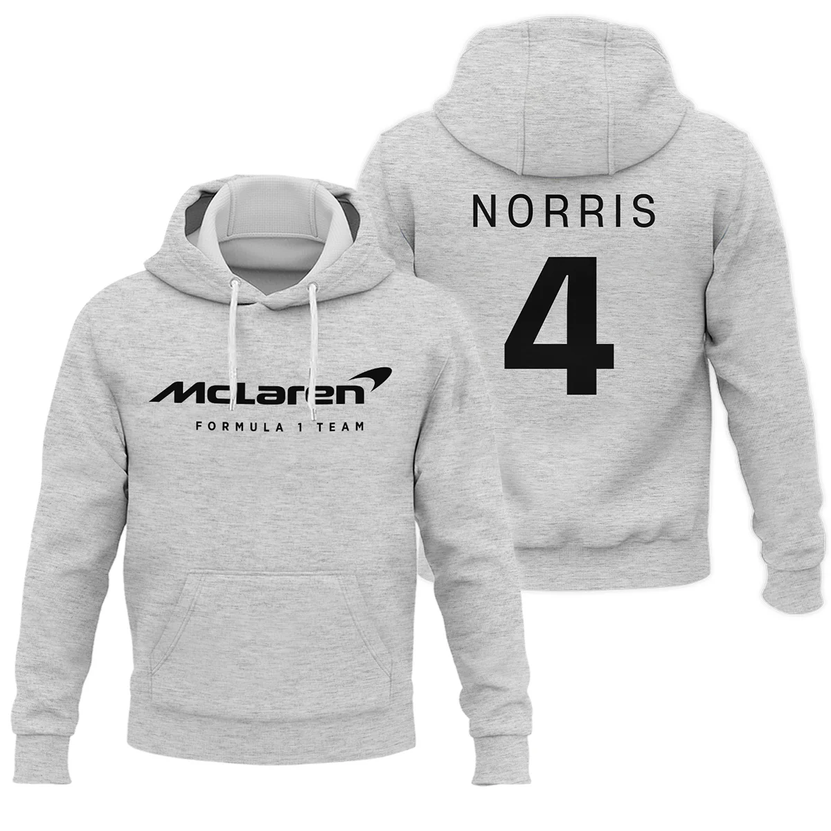 Lando Norris McLaren F1 Exclusive Logo Hoodie BLF1270325A2MCLHD - White