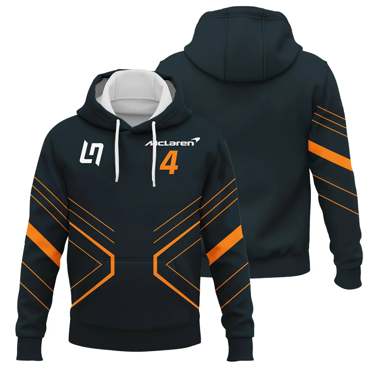 Lando Norris McLaren F1 Exclusive Logo Hoodie BLMCL10425A3HD