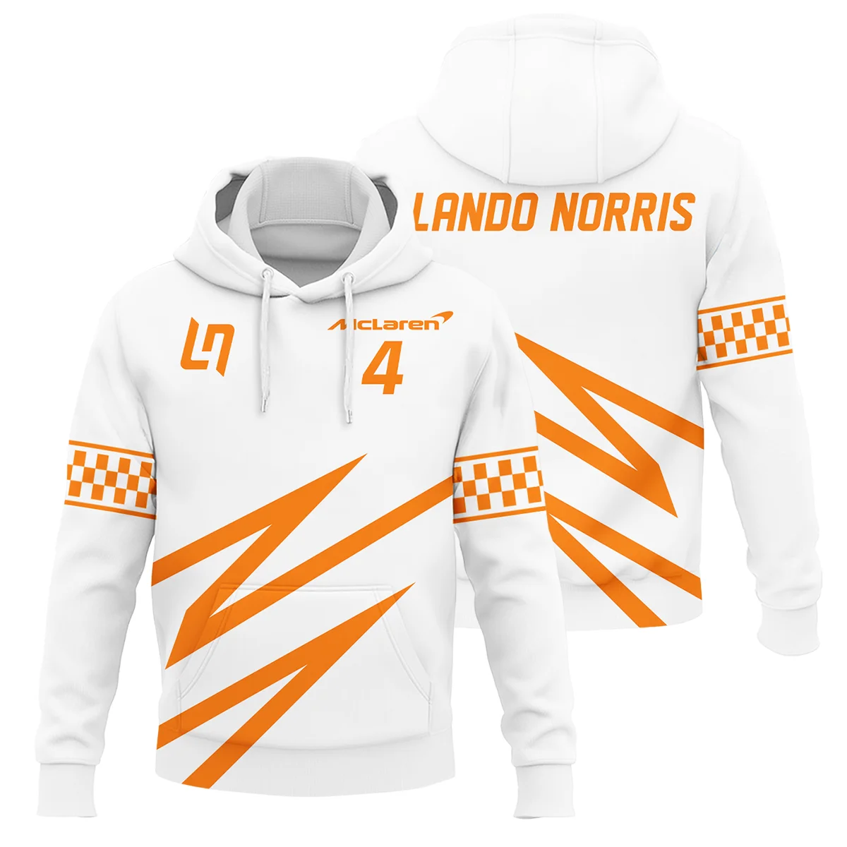 Lando Norris McLaren F1 Exclusive Logo Hoodie BLMCL10425A4HD