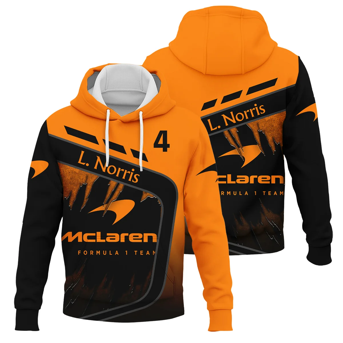 Lando Norris McLaren F1 Exclusive Logo Hoodie BLMCL3425A1HD