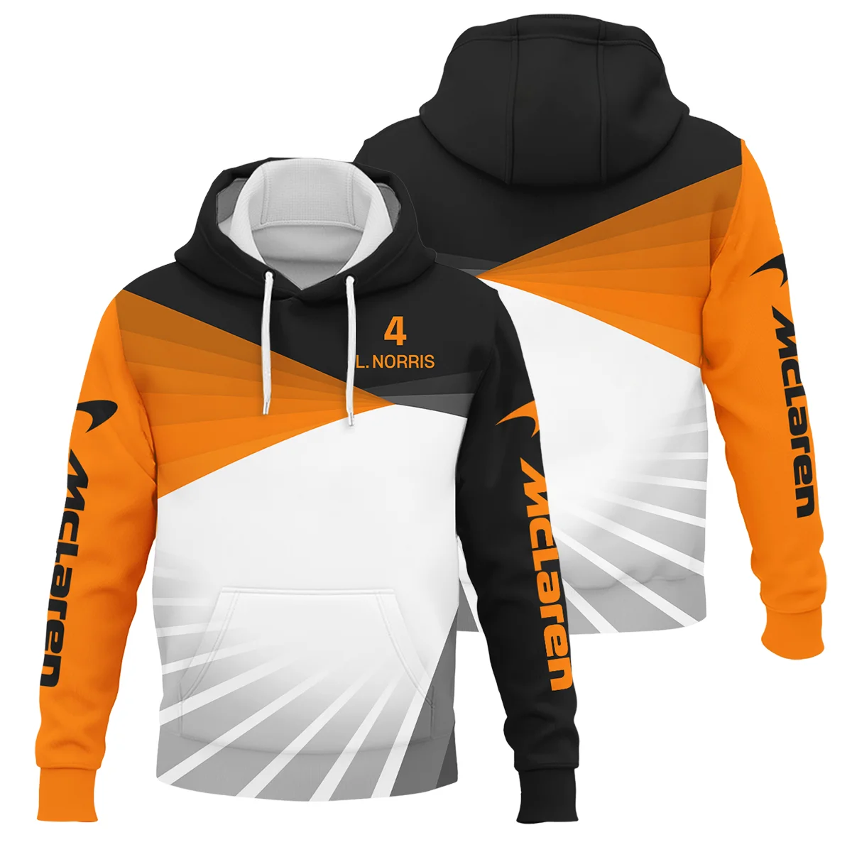 Lando Norris McLaren F1 Exclusive Logo Hoodie BLMCL3425A3HD