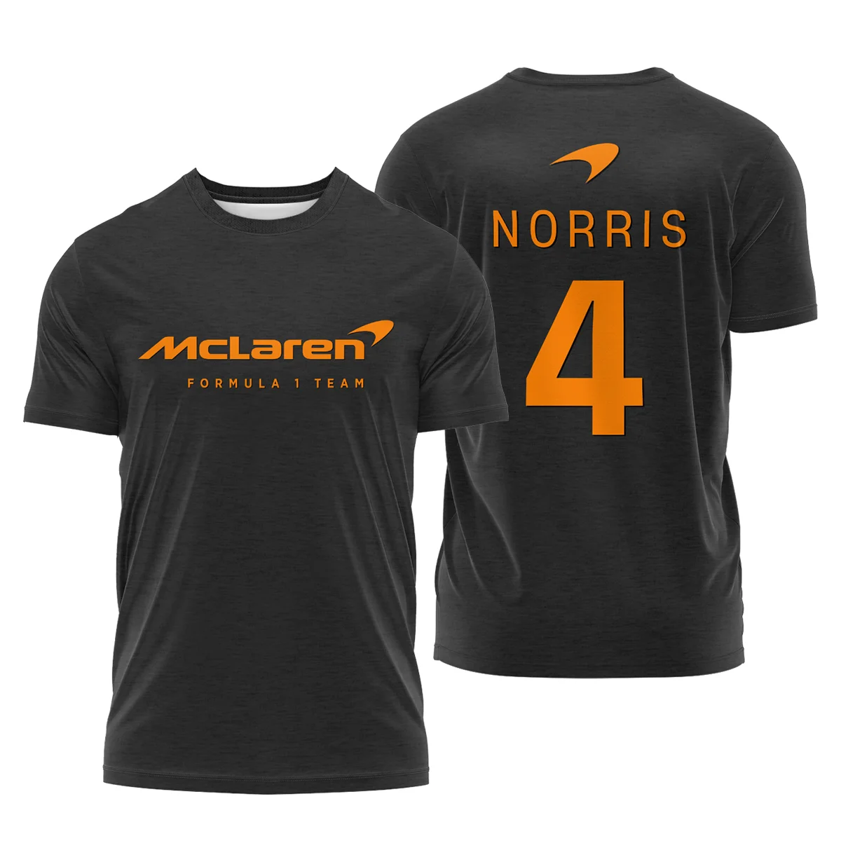 Lando Norris McLaren F1 Exclusive Logo T-Shirt BLF1270325A2MCLTS - Black