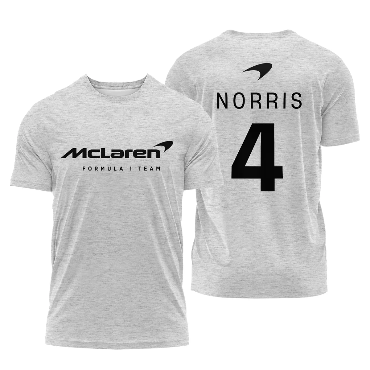 Lando Norris McLaren F1 Exclusive Logo T-Shirt BLF1270325A2MCLTS - White
