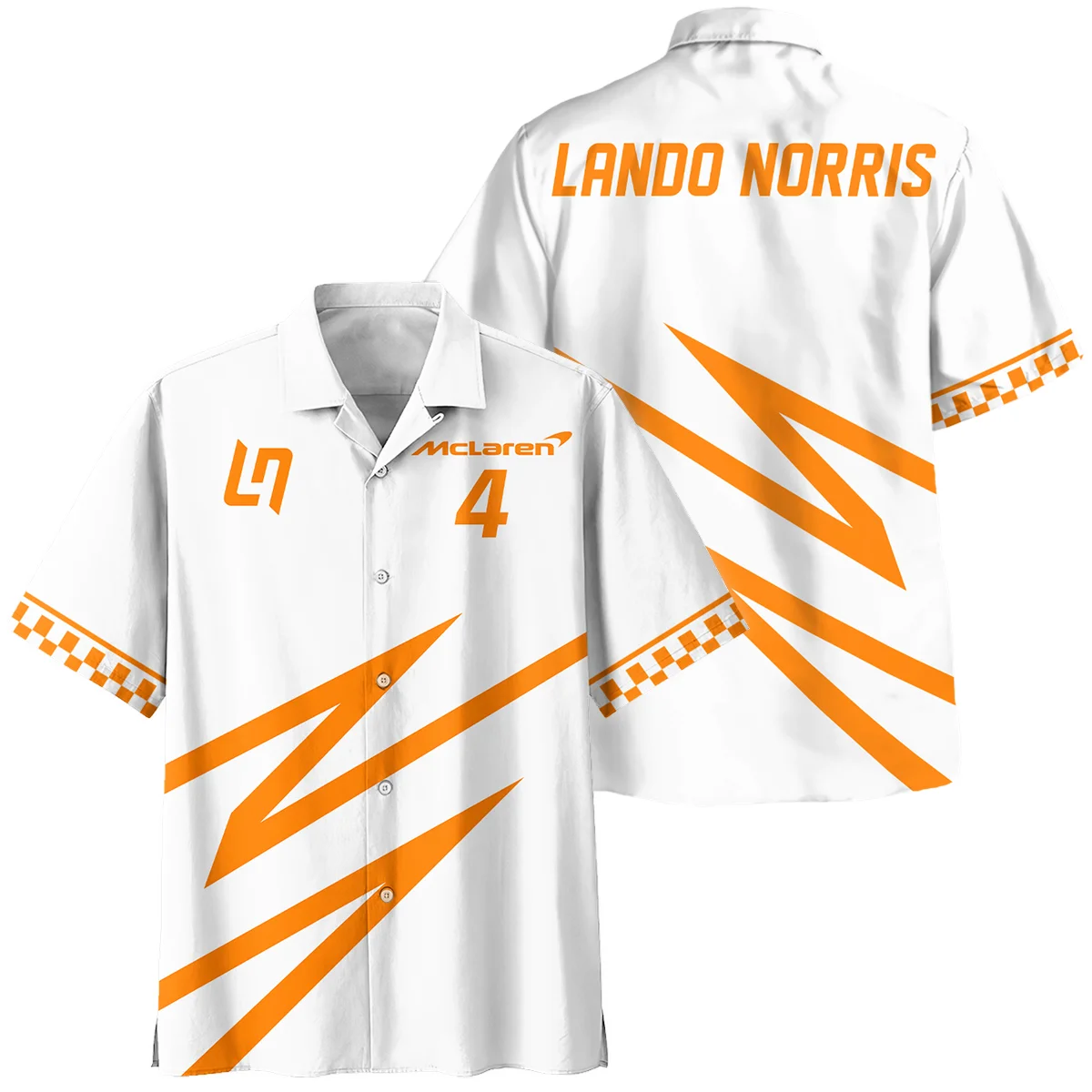 Lando Norris McLaren F1 Hawaiian Shirt All Over Prints BLMCL10425A4HW