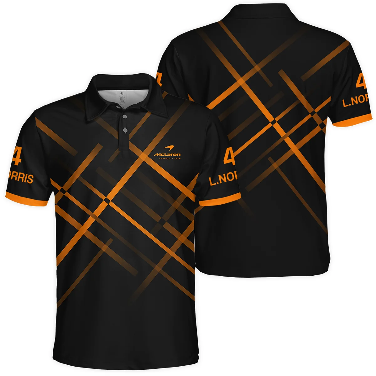Lando Norris McLaren F1 Polo Shirt All Over Prints BLMCL3425A2PL