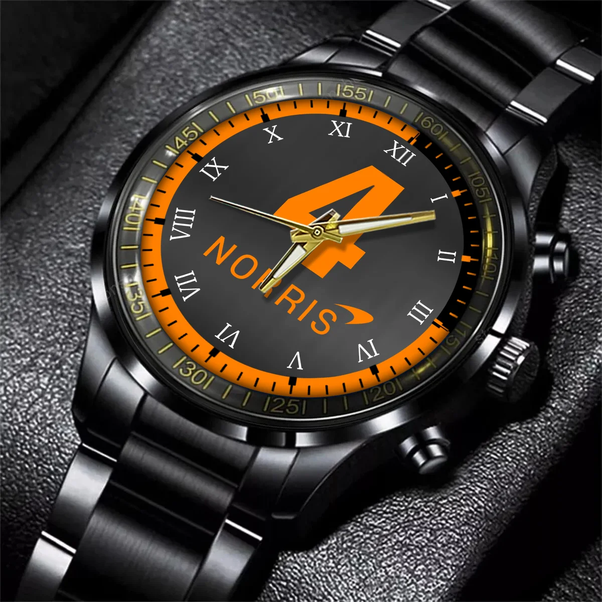 Lando Norris McLaren F1 Stainless Steel Watch BLF1R31325A1NR - Black