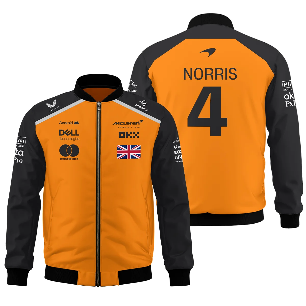 Lando Norris McLaren Formula One Exclusive Logo Bomber BLF1290325A1MCLBB