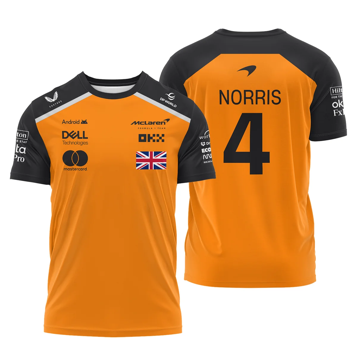 Lando Norris McLaren Formula One Exclusive Logo T-Shirt BLF1290325A1MCLTS
