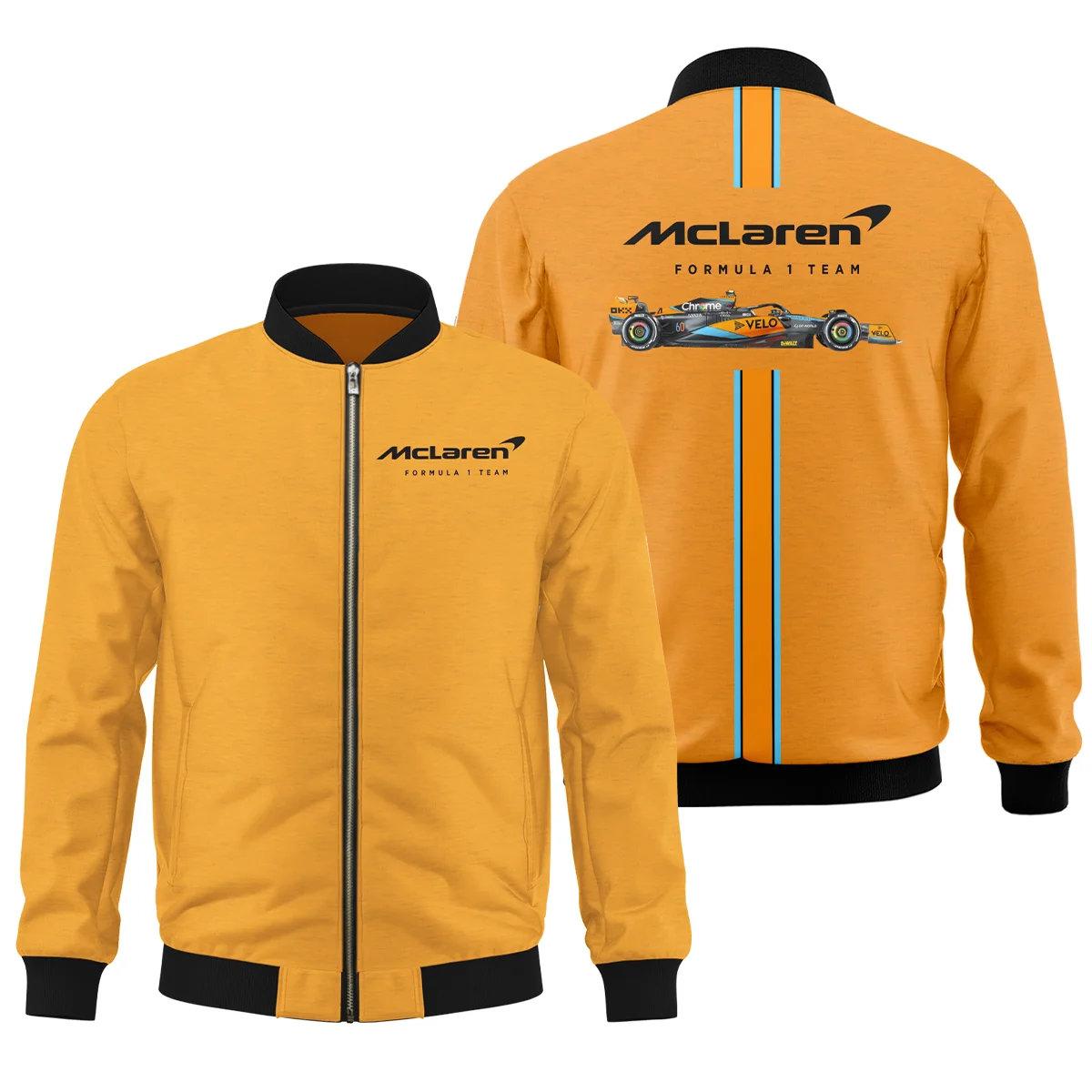 McLaren F1 Exclusive Logo Bomber BLF1270325A1MCLBB - Orange