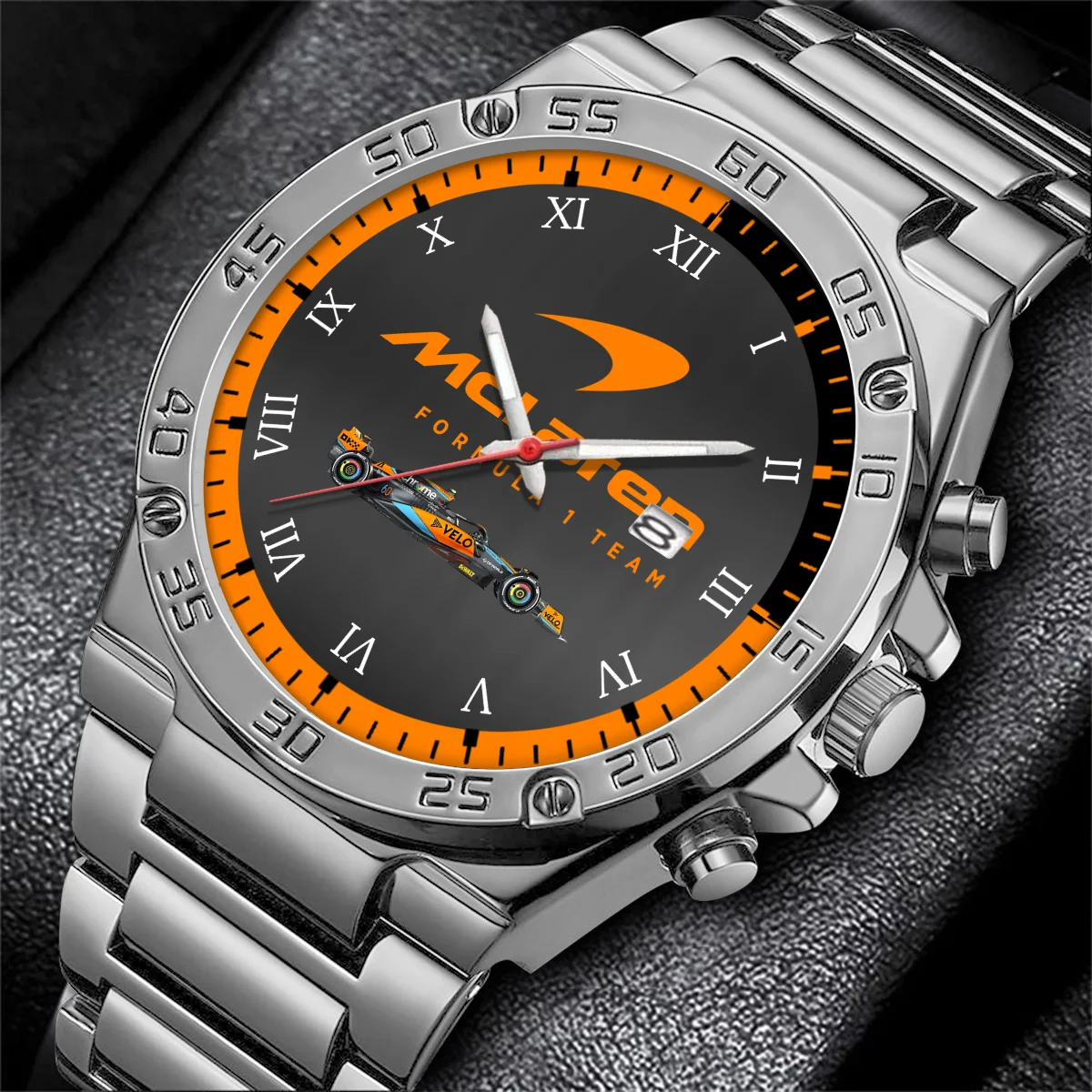 McLaren F1 Stainless Steel Watch BLF1R31325A1MCL - White