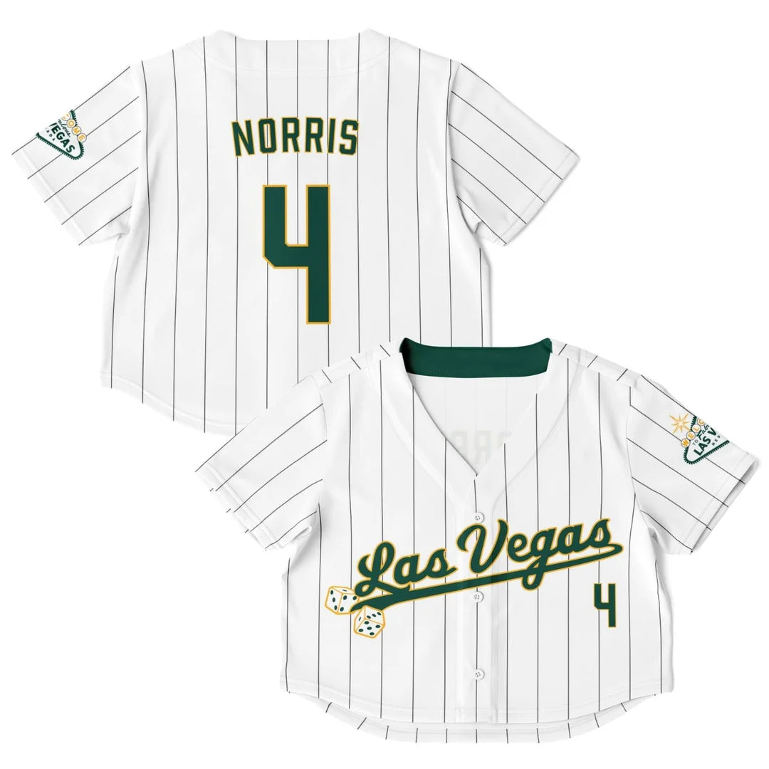 Norris - Las Vegas - McLaren F1 Crop Top Jerseys BLNR16425A5CTJS
