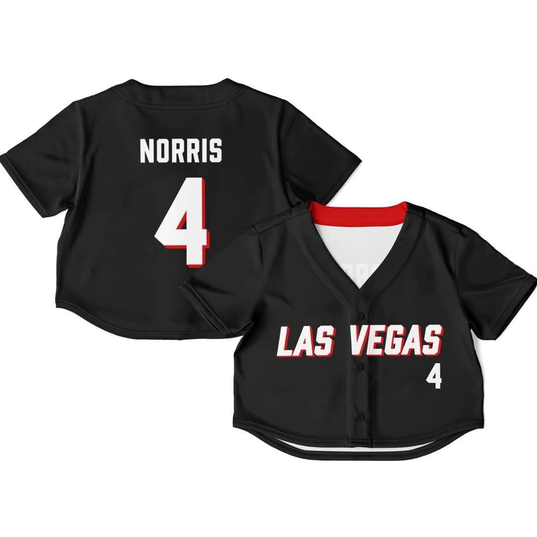 Norris - Lucky Dice - McLaren F1 Crop Top Jerseys BLNR16425A9CTJS