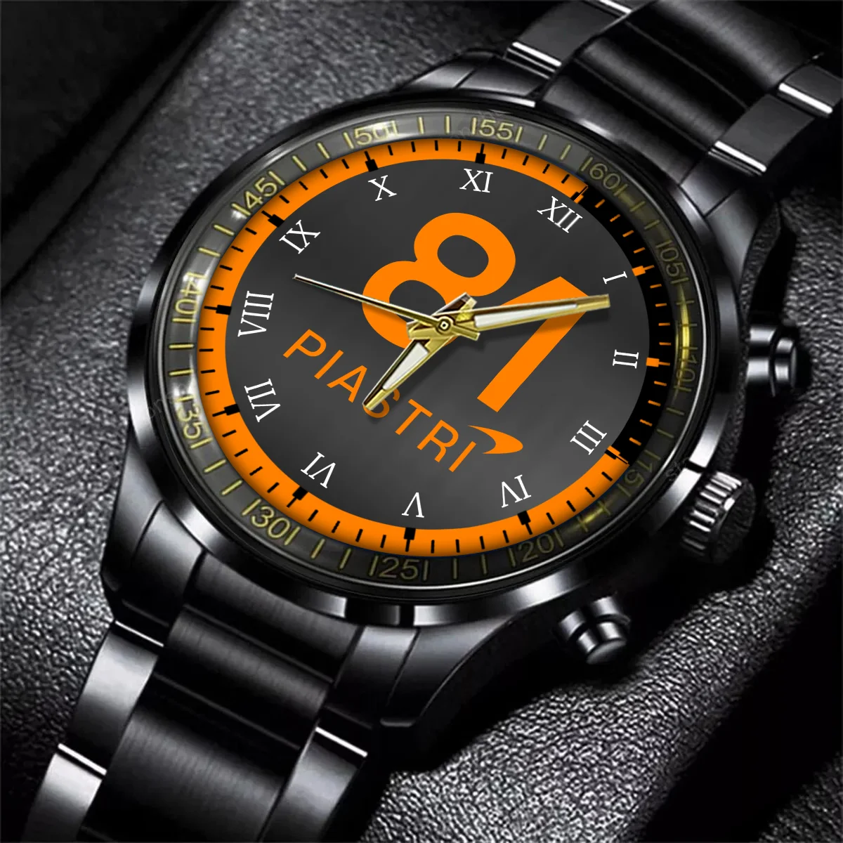 Oscar Piastri McLaren F1 Stainless Steel Watch BLF1R31325A1OP - Black