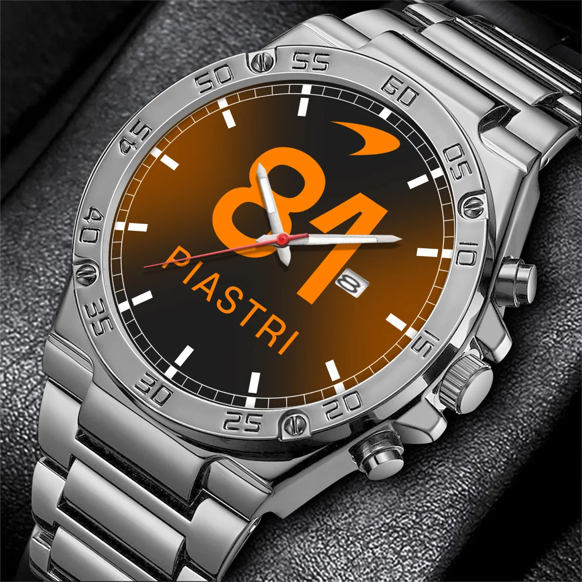 Oscar Piastri McLaren F1 Stainless Steel Watch BLF1R31325A2OP - White