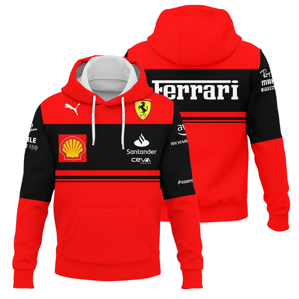 Scuderia Ferrari Racing F1 Hoodie All Over Prints BLF1R19325A1HD