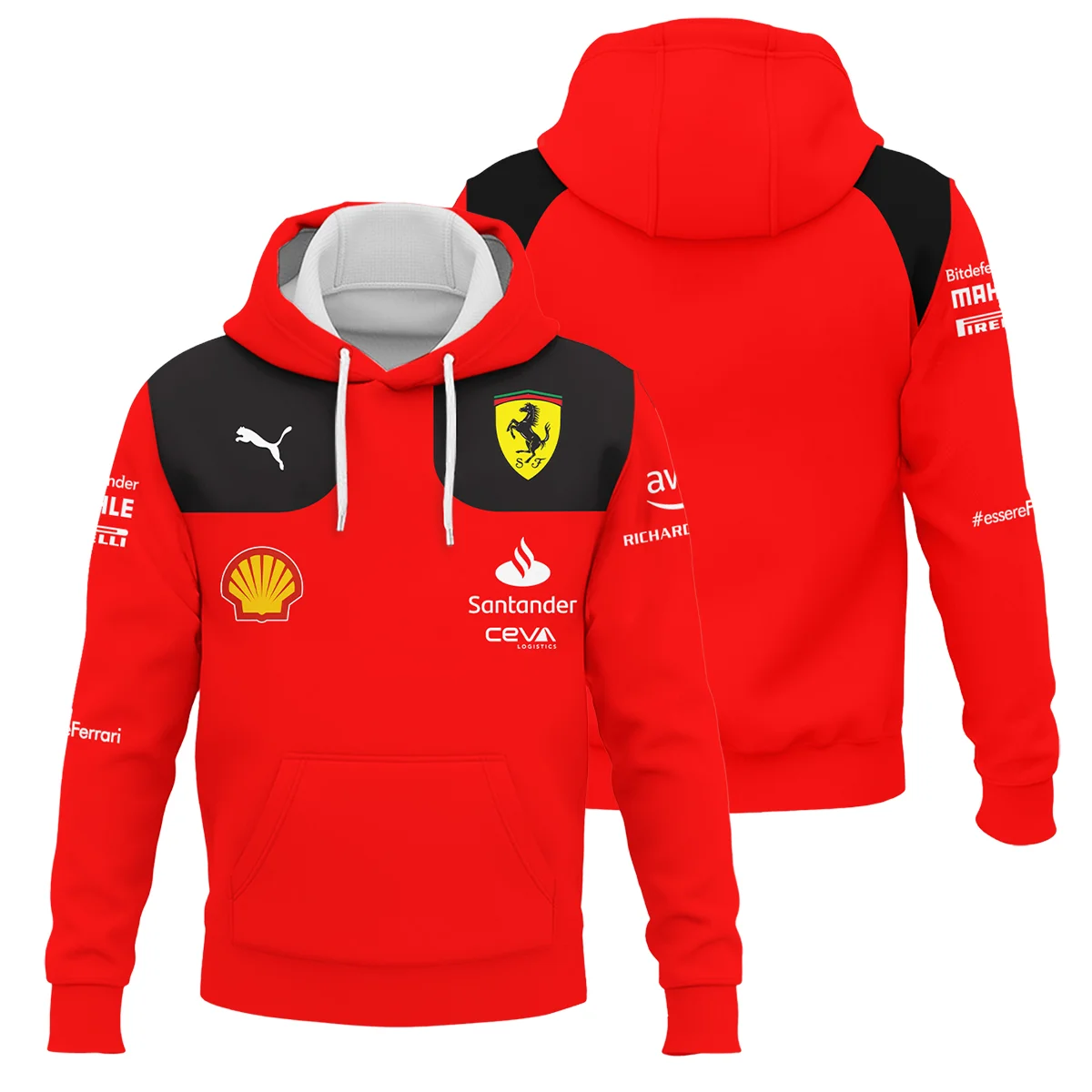 Scuderia Ferrari Racing F1 Hoodie All Over Prints BLF1R19325A2HD