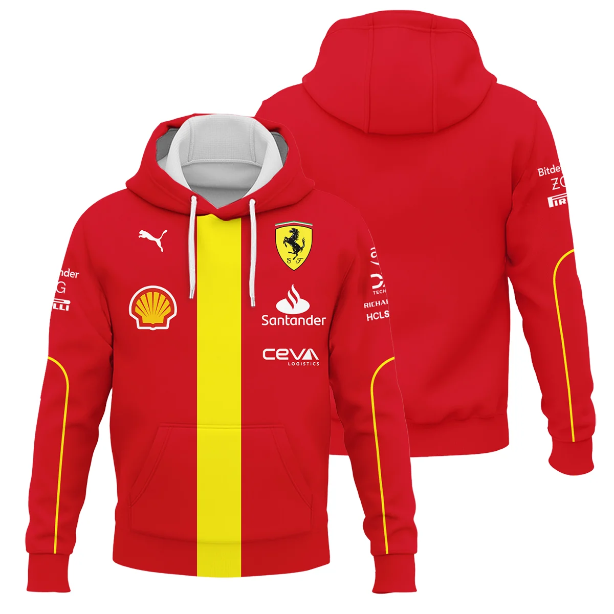 Scuderia Ferrari Racing F1 Hoodie All Over Prints BLF1R19325A3HD