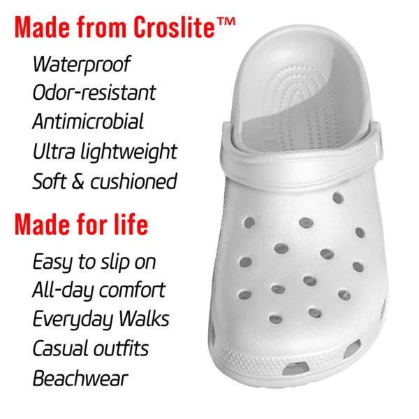 McLaren F1 Crocs - Waterproof Odor-resistant Antimicrobial BL6425A1MCL - Black - Image 5