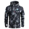 BMW Motorrad Exclusive Logo Outdoor Coat Waterproof HOMOT030625A01BMW - Black