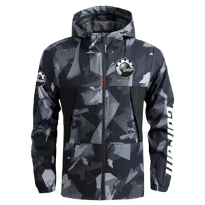 Can-Am (BRP) Exclusive Logo Outdoor Coat Waterproof HOMOT030625A01CAN - Black