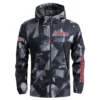Indian Motorcycle Exclusive Logo Outdoor Coat Waterproof HOMOT030625A01IND - Black