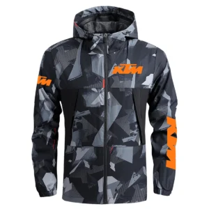 KTM Exclusive Logo Outdoor Coat Waterproof HOMOT030625A01KTM - Black