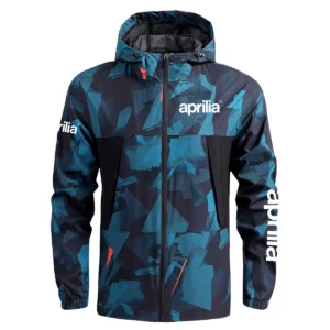 Aprilia Exclusive Logo Outdoor Coat Waterproof HOMOT030625A01AM - Blue