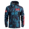 Kawasaki Exclusive Logo Outdoor Coat Waterproof HOMOT030625A01KAW - Blue
