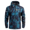 Norton Exclusive Logo Outdoor Coat Waterproof HOMOT030625A01NOR - Blue