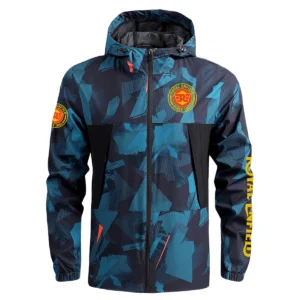 Royal Enfield Exclusive Logo Outdoor Coat Waterproof HOMOT030625A01ROY - Blue