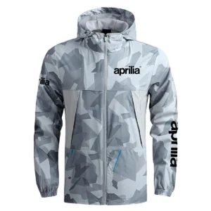 Aprilia Exclusive Logo Outdoor Coat Waterproof HOMOT030625A01AM - Gray