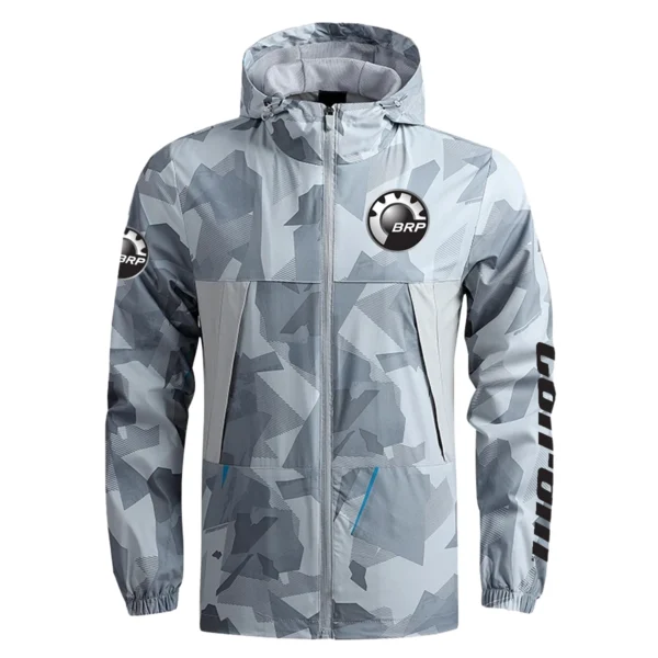 Can-Am (BRP) Exclusive Logo Outdoor Coat Waterproof HOMOT030625A01CAN - Gray