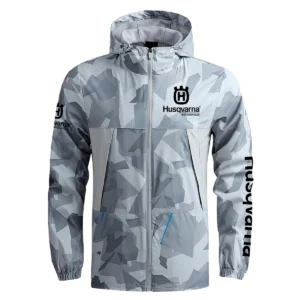 Husqvarna Exclusive Logo Outdoor Coat Waterproof HOMOT030625A01HUS - Gray