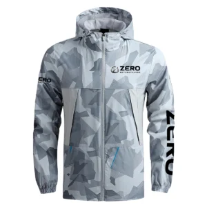 Zero Motorcycles Exclusive Logo Outdoor Coat Waterproof HOMOT030625A01ZER - Gray