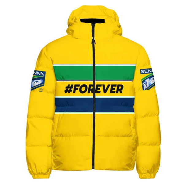 Ayrton Senna McLaren F1 Exclusive Down & Puffer Jackets BLF1190525A1HCJ - Image 2