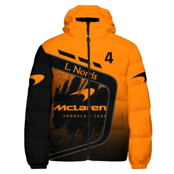 Lando Norris McLaren F1 Exclusive Down & Puffer Jackets BLMCL3425A1HCJ - Image 2