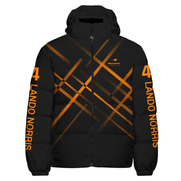 Lando Norris McLaren F1 Exclusive Down & Puffer Jackets BLMCL3425A2HCJ - Image 2