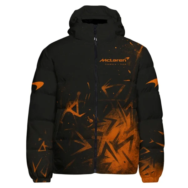 Oscar Piastri McLaren F1 Exclusive Down & Puffer Jackets BLMCL3525A3OPHCJ - Image 2
